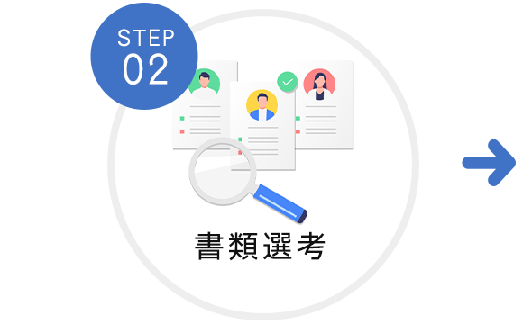 STEP 2 書類選考